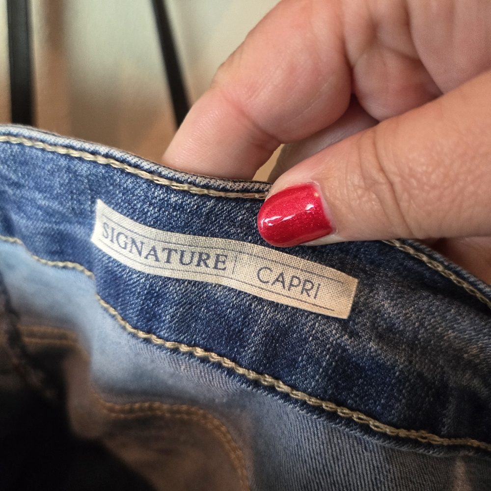 Angels denim capris - Picture 4 of 9